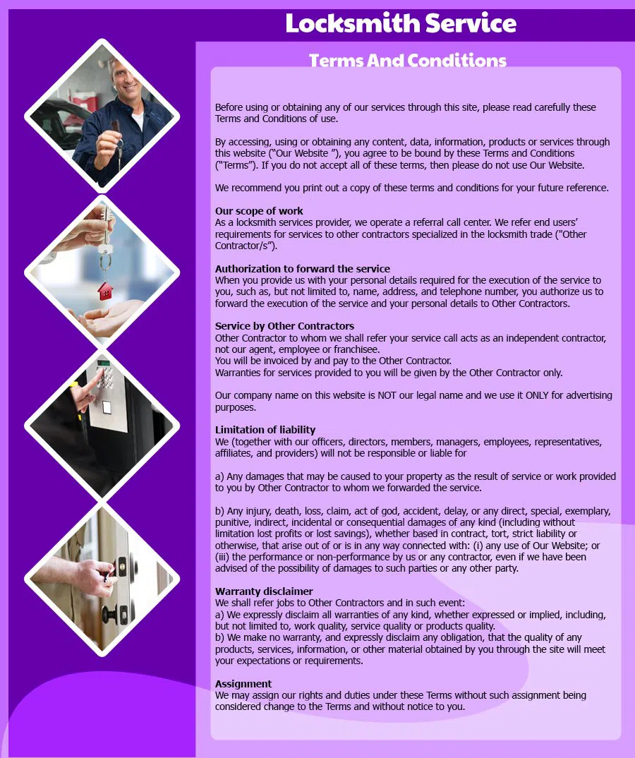 Hutchins TX Locksmith Store Hutchins, TX 214-614-8937 - terms